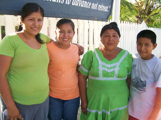 Delores and her children Christina, Caroline & Johnathan were one of the families selling beautiful handmade jewelry & woven baskets. Their faith in God was amazing & they have Bible studies in their home