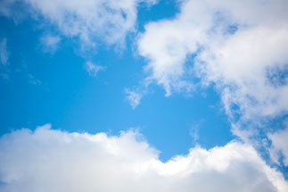 青空と雲