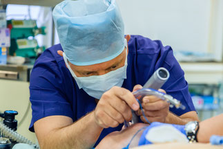 Orotracheale Intubation auf der Intensivstation