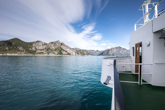 Mit der Fähre von Andenes nach Gryllefjord