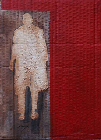 Sans titre, 40x30 cm, Mixed media on cardstock