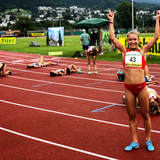 Julia Mayer sieg Dsg Wien laufen Tirol Staatsmeisterschaften Staatsmeisterin vierfache gewinnt 5000 meter gold 