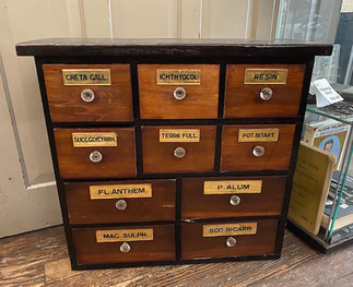 Antique Apothecary Cabinet $795.00