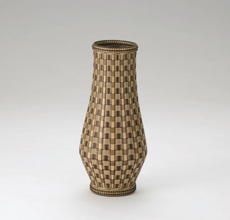 真竹かご　佐藤治生さん 新品】 大分 真竹 箸トレイ 竹かご カトラリー入れ カゴアミドリ