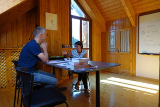 Spanish inmersion course in the teacher´s house