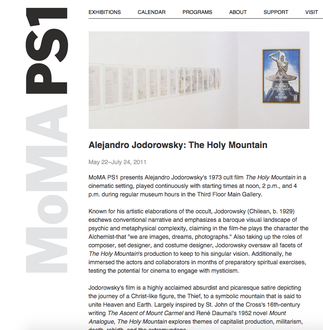 Alejandro Jodorowsky: The Holy Mountain