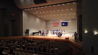 2日目の閉会式です。すばらしい演奏ありがとうございました。