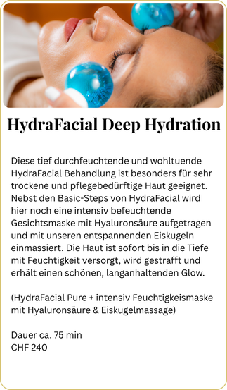 HydraFacial Zürich