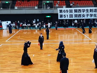 第69回関西学生剣道選手権大会 第51回関西女子学生剣道選手権大会 甲南剣道部ob Ogのためのウェブサイト