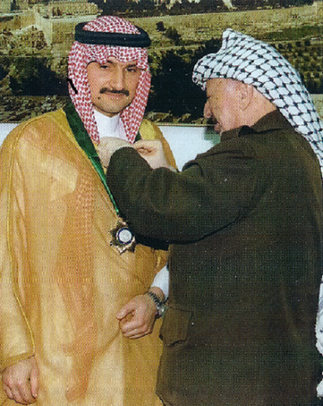 GAZA 2000. Avec YASSER ARAFAT.