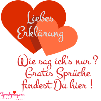 Liebesgeständnis für ihn