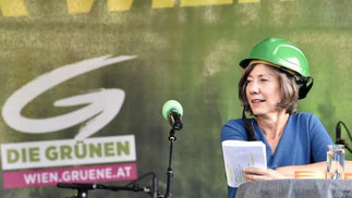 Wiens Viceborgmester Birgit Hebein fra partiet Die Grünen