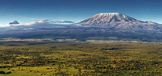 Morfologia del Kenya-Vista del Kilimanjaro