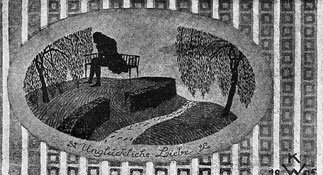 Unglückliche Liebe. Reproduktion aus Kunst und Künstler, Nov. 1906.