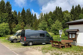 Wohnmobilstellplatz am Offenstall in Vesser