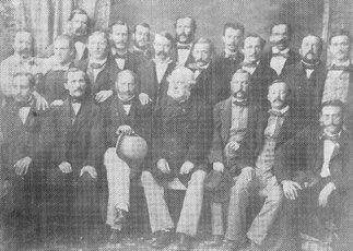 Ältestes Foto des MGV von 1861