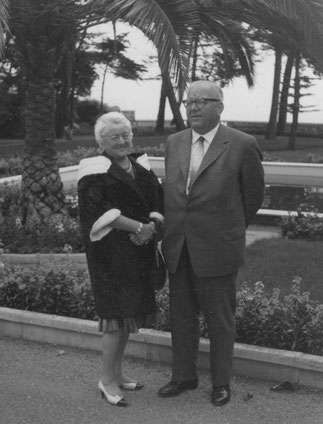 Elfriede Hoffmann und ihr Ehemann Carl Hoffmann