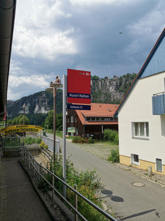 Kurort Rathen, Wanderschiffe, Fähren, Bahnhof, Bad Schandau , Busbahnhof