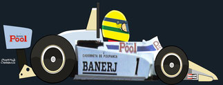 Ayrton Senna by Muneta & Cerracín