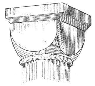 Würfelkapitäl.