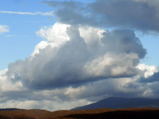 Cloudscape over Mount Barrow