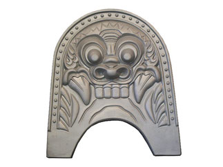 ❙ 壁掛け鬼面瓦-Ridge-end tile for wall hangings - 鬼瓦工場 ❙ 壁掛け鬼面瓦-Ridge-end tile for wall hangings - 鬼瓦工場