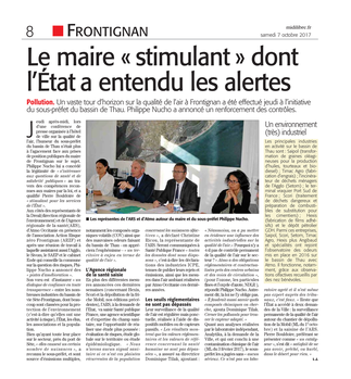 Le Midi-Libre du 07-10-2017 / Isabelle Jupin