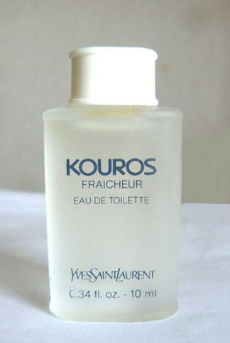 KOUROS FRAÎCHEUR - EAU DE TOILETTE 10 ML : FLACON EN VERRE DEPOLI, PRESENTE SEUL
