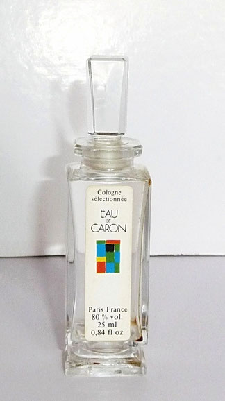 1980 - EAU DE CARON - COLOGNE SELECTIONNEE 25 ML