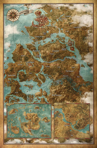Carte de The Witcher III