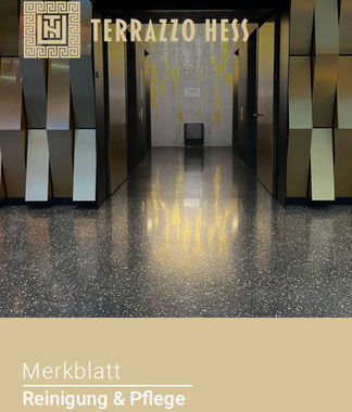Reinigung und Pflege von Terrazzoböden