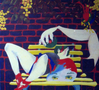 liggend vrouwfiguur 1992