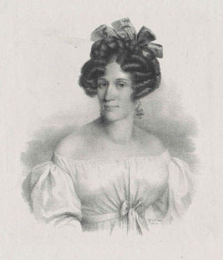 Foto Quelle: Caroline von Perin, 1829 [Österreichische Nationalbibliothek, PORT_00013032_01] 