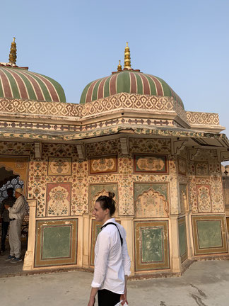Wow-Fassade im Amber Fort