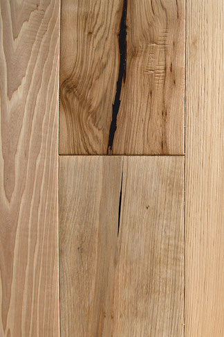 hand scraped engineered hardwood flooring hickory "natural"