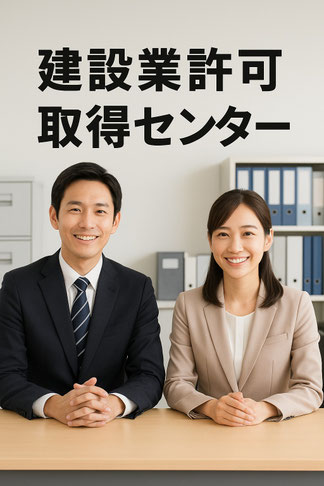 建設業許可取得センタースタッフ画像