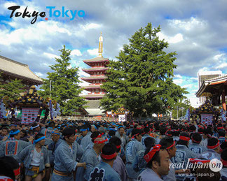 三社祭(過去pic) 本社神輿一般宮出し 2018年5月20日(日) AM6:22