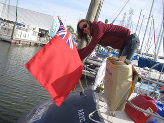 Raising the Ensign