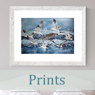 batik art prints birds nature