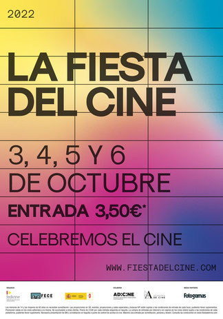 Fiesta del cine: 3, 4, 5 y 6 de octubre de 2022 en Multicines Puntalarga (Candelaria)