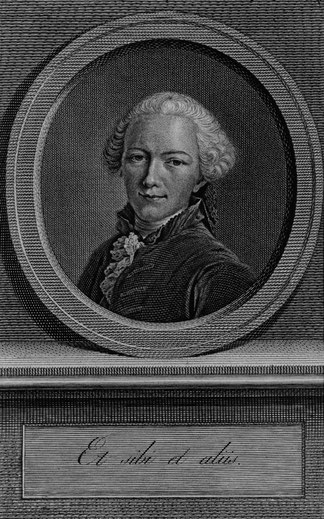 Gottfried Winckler (1731–1795), Kupferstich von Johann Friedrich Bause, 1766. Foto: Sven Pabstmann