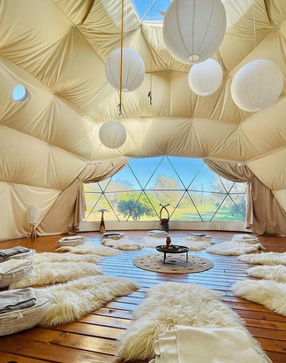 Meditation room in Ibiza