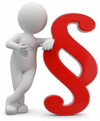 Das Bild eines Paragraphen verdeutlicht das ist hier um die Fortbildung zum Medizin Produkte Sicherheitsbeauftragten geht