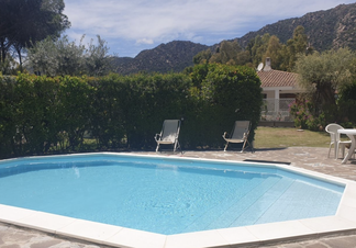 piscina e giardino