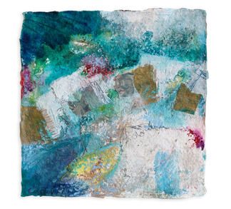 Tagebild Agua Amarga, Mischtechnik, 15 x 15, 6/11