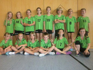 Gruppenfoto Volleyball Bambinis