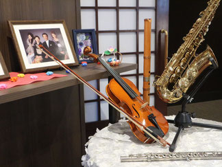想い出の品，想い出の音楽，故人，偲ぶ，式場，お葬式