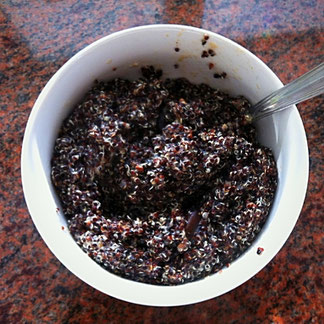 Schwarzer Quinoa