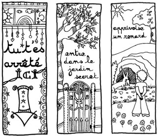 marque-page à colorier gratuit à imprimer en PDF