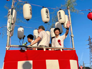 8月2日 小倉夏のフェスティバルにて ばんしょう映仁